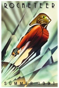 The Rocketeer - Disney - Movie Poster - 1991 - Teaser - Picture 1 of 5