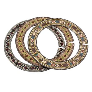 1 Set Klassische Gitarre Palisander Schallloch Rosette Inlay - Bild 1 von 7