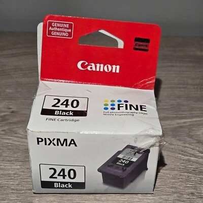 Variedad - Nuevo cartucho de tinta de color genuino Canon PIXMA PG-240 negro o CL-241 Foto 1 de 4