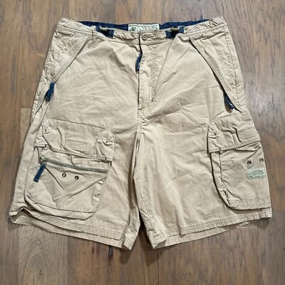 Vintage American Eagle Shorts Mens M Brown Paratrooper Surplus Cargo Pocket Army - Image 1 of 4