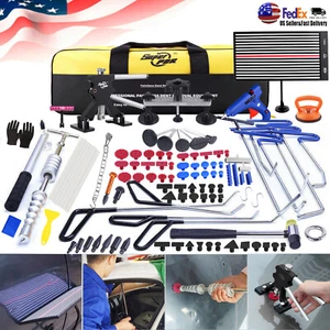 PDR 118Pcs Paintless Dent Removal Rods Stainless Steel Tool Kit Dent Repair kit