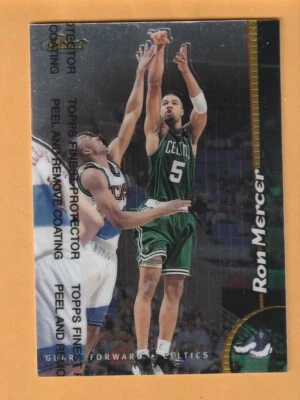 Ron Mercer Boston Celtics 1998-99 Finest #198 Kentucky Wildcats 13Y - Image 1 of 2
