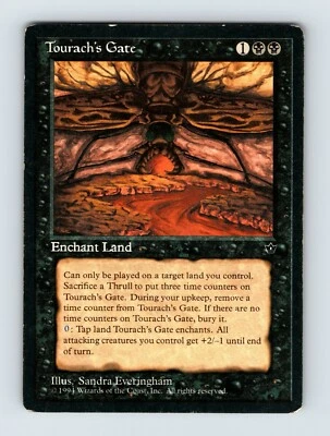 Tourach's Gate - MP - Homelands - Magic The Gathering MTG - Image 1 of 2