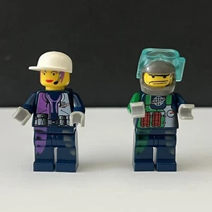 Lego 4794 Alpha Team Command Sub Radia Crunch Minifigure Deep Sea alp012 alp016 - Picture 1 of 6