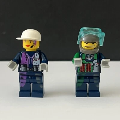 Lego 4794 Alpha Team Command Sub Radia Crunch Minifigure Deep Sea alp012 alp016 - Image 1 of 4
