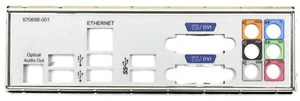 HP IPMMB-FM 696887-001 Rev.1.03 - Blende - Slotblech - IO Shield   #154169 - Bild 1 von 1