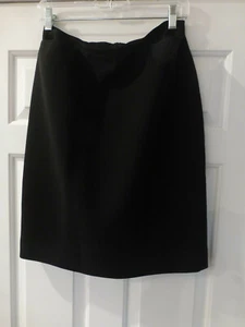JONES NEW YORK BLACK PENCIL SKIRT SZ10  - Picture 1 of 3