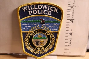 police patch    WILLOWICK POLICE OHIO - Picture 1 of 1