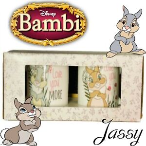 Disney Bambi Thumper Set Of 2 Mugs PRIMARK