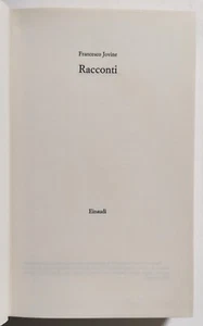 Libro Racconti Francesco Jovine Seconda Edizione Einaudi Narrativa 1960 (L76 - Picture 1 of 5