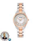 Armitron Womens Dress Watch with Mother of Pearl Dial Self Adjustable Bracelet