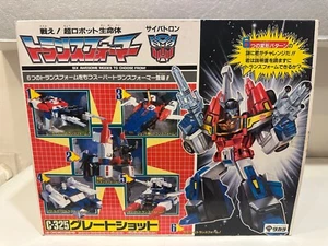 Vintage Japan Set G1 Takara Transformers Masterforce Greatshot C-325 nuovo con scatola mai usato - Foto 1 di 19
