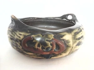 Antiguo ROSEVILLE CERÁMICA ARTES Y ARTESANÍAS 7"" x 2"" CUENCO IMPERIAL POCO PROFUNDO 1916 * - Imagen 1 de 7