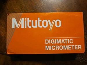 BNIB Mitutoyo Coolant Proof Digital Micrometer 0 To 1”  Mdc-25px  - Picture 1 of 5