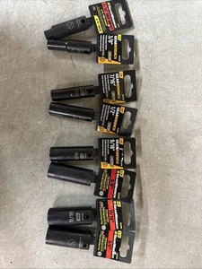 NEW GearWrench 3/8” 6pt. SAE Deep Impact Socket 8pc. 5/16” - 3/4” Size & PN Desc - Picture 1 of 5