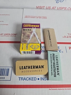 ** ТОЛЬКО КОРОБКА ** Оригинальный Leatherman Micra рекламы Northrop Grumman, коробка только - Изображение 1 из 4