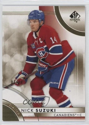 2023-24 SP Authentic Gold Limited /99 Nick Suzuki #28 - Image 1 of 2