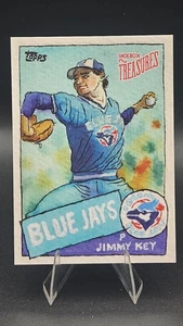 Caja de zapatos Jimmy Key 2025 Topps Treasures Andy Friedman #64 estampado/99 - Imagen 1 de 3