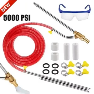 5000 PSI Pressure Washer Sandblasting Kit Wet Abrasive Sand Blaster Attachment - Picture 1 of 14