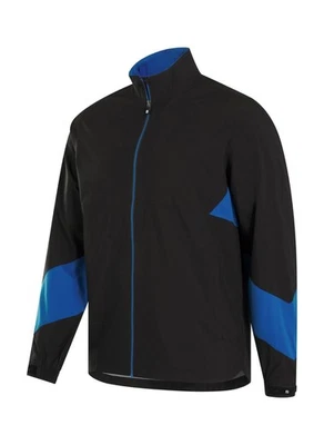 Chaqueta de lluvia de golf FootJoy Hydrolite X nueva con etiquetas, negra/azul, 30525, ¡varias tallas! Foto 1 de 2