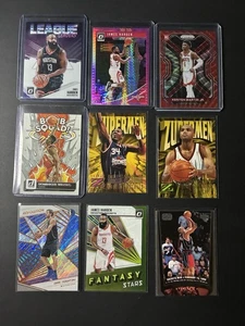 Houston Rockets Card Lot Hakeem Barkley Harden + Dirk Nowitzki Dominique Wilkins - Picture 1 of 5