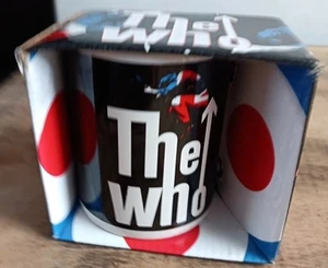 The Who Mug Cup Coffee Tea Music Roger Daltrey Rock Pop Boxed NEW Wear On Box  - Picture 1 of 12