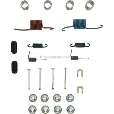 Kit de herrajes de freno trasero centrado para Dodge Power Ram y Mitsubishi Montero Foto 1 de 4
