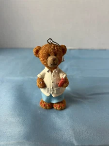 NURSE Resin Teddy Bear Christmas Holiday Ornament - Picture 1 of 3