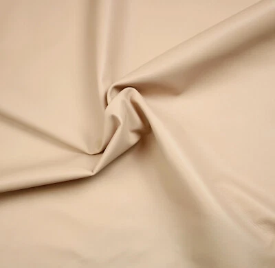 BARKERS SUEDE & LEATHER SKINS Nappa leather 0.7mm ECRU Beautiful soft smooth BARKERS HIDE & SKINS N405