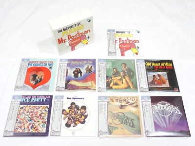 V.A. - Motown Meiban Series Mini LP SHM-CD 9 Titles Set Paper Sleeve Obi Japan - Image 1 of 4