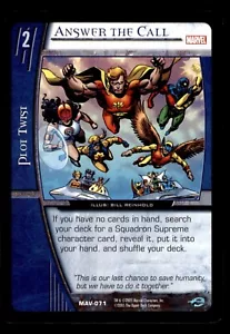 Answer the Call MAV-071 The Avengers VS System 2005 TCG CCG - Picture 1 of 2