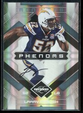 Larry English 2009 Panini Limited Monikers Auto Platinum Masterpiece RC 1/1