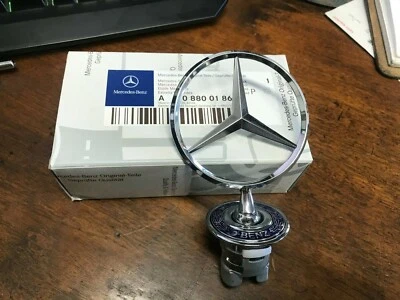 Capó Clase S E C CLK Original Mercedes-Benz Emblema Estrella Nuevo y Original MBZ Foto 1 de 4