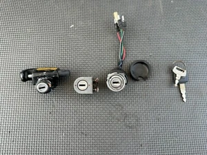 82-86 ct110 lock set trail 110 ignition fork aux tank lock key 4 wire - Picture 1 of 3
