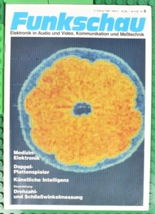 Funkschau - Nr. 3 1982 - Zeitschrift - Elektronik - Audio - Video - KI - Medizin - Picture 1 of 2