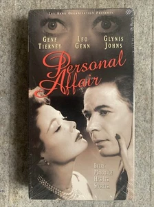 Personal Affair (VHS, 1996) : Gene Tierney, Leo Genn : New / Sealed - Picture 1 of 2