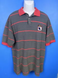 Adelaide Crows AFL Striped Polo Mens vintage ISC XL - Bild 1 von 9