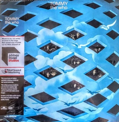 THE WHO TOMMY -VINYL 2-LP SET HALF-SPEED MASTERED " NEW, SEALED " - Image 1 of 2