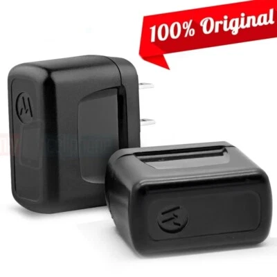 Original Motorola 850mAh USB Wall Charger Adapter for Moto G E Droid Defy - Image 1 of 4