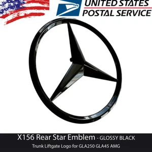 Rear Boot Trunk Star Badge Mercedes Benz GLA X156 EMBLEM 2015-2020 CLA45 CLA250 - Picture 1 of 7