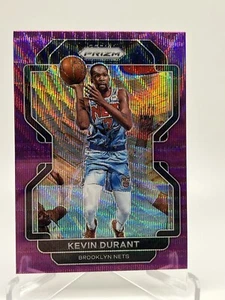 Kevin Durant 2021-22 Panini Prizm Purple Wave SP #120 Phoenix Suns Brooklyn Nets - Picture 1 of 2