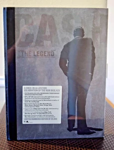 Johnny Cash THE LEGEND Deluxe Limited Edition, 5 CD, DVD, Book, 2005 - Picture 1 of 7