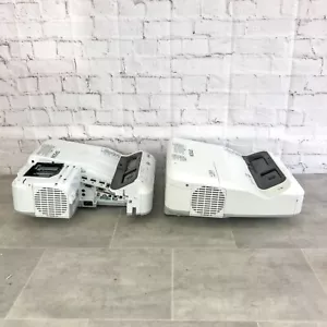 2 x Epson EB-685wi Ultra Short Throw Smart Projector 3600Ansi Lumens - For Parts - Picture 1 of 11