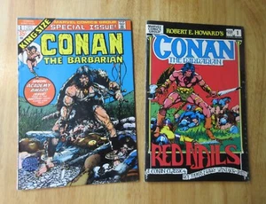 Lot of 2 Barry Smith CONAN THE BARBARIAN! King-Size #1 ('73) +RED NAILS #1 ('83) - Picture 1 of 6