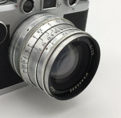 Jupiter-8 LTM Leica Thread Mount 50 mm F:2 Lens Sonnar Copy GOOD from Fedka - Image 1 of 2