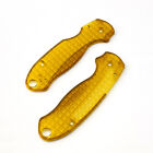 For Spyderco Para 3 Ultem Folding Knife Patch Parts Custom Ultem Scales
