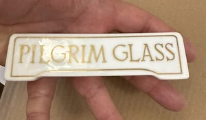 Pilgrim Glas Händler Display Werbetafel, schön - Bild 1 von 4