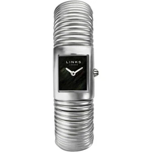 LINKS OF LONDON Analogue Ladies S-Steel Black Sweetie Strap Watch L NEW RRP545 - Picture 1 of 4