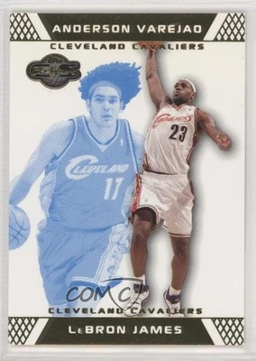 2007-08 Topps Co-Signers Gold Blue /89 LeBron James Anderson Varejao #23 - Image 1 of 2