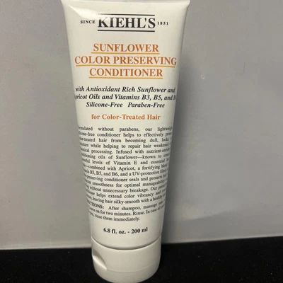 Kiehl's Sunflower Color Preserving Conditioner, 6.8oz/ 200ml New Sealed W/O Box - Image 1 of 2